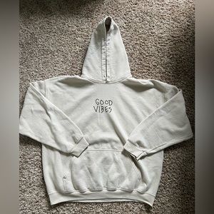 Rebels & Nomads XL Tan Good Vibes Hoodie